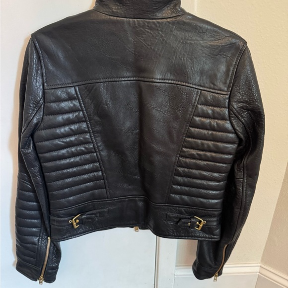 J. Crew collection real leather jacket - Picture 2 of 3